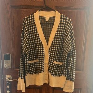 a new day Black and cream Knit Sweater